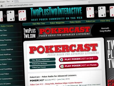 Two Plus Two PokerCast .